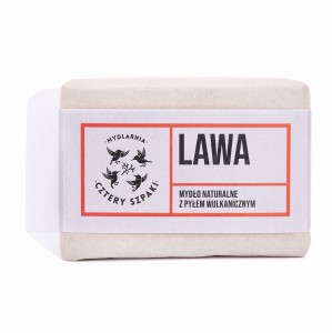 Mydlarnia Cztery Szpaki mydło Lawa z pyłem wulkanicznym - 110g