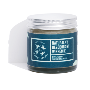 Mydlarnia Cztery Szpaki Dezodorant w kremie bezzapachowy - 60ml