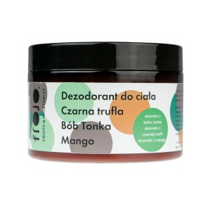 FroJo dezodorant w kremie Czarna Trufla, bób tonka, mango - 150ml