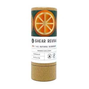 Shear Revival Ora All Natural Deodorant Mandarin & Vanilla, 56 g - dezodorant w sztyfcie