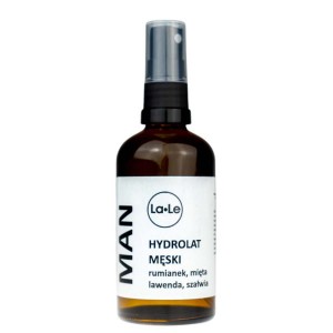 La-Le Hydrolat Męski MAN - rumianek, mięta, lawenda, szałwia 100ml