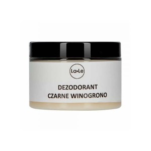 La-Le Dezodorant ekologiczny w kremie z olejkiem czarne winogrono - 150 ml