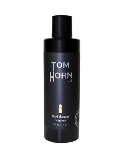 Tom Horn Beard Shampoo Oud 45, 200 ml - szampon do brody