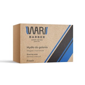 WARS BARBER Mydło do golenia FRESH, 80g