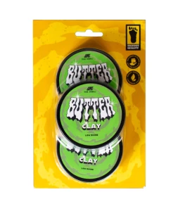 Pan Drwal Butter Clay Set, 3x 60 ml - zestaw pomad do włosów
