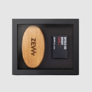 ZEW Zestaw Pakiet Brodacza - mydło do brody, kartacz