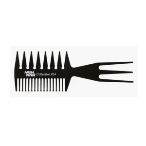 Nishman Hair Comb 034 - grzebień do włosów, grzebień do nadawania tekstury włosom 
