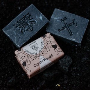 RareCraft Czysty Węgiel, 110g - mydło naturalne