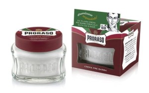 Proraso Coarse Beards, linia Czerwona, 100 ml - Krem przed goleniem 