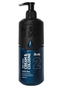 Nishman Aftershave Cream & Cologne 2in1 Arctic Blue 2, 400 ml