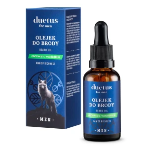 DUETUS FOR MEN Beard Oil Man Of Richness, 30 ml - Olejek do brody odżwyczy