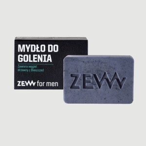 ZEW mydło do golenia z węglem drzewnym, 85 ml 