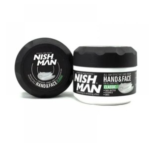 Nishman Hand&Face Cream Classic, 300 ml - Nawilżający krem do twarzy i rąk 