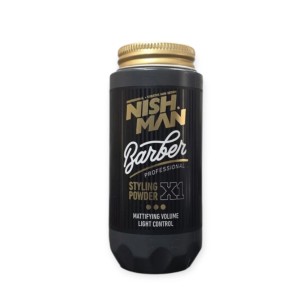 Nishman Barber Styling Powder X1, 30g - matujący puder do włosów 