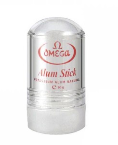 Omega Alum Stick, 60g - ałun na skaleczenia po goleniu w formie sztyftu