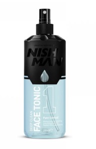 Nishman Ice Feel Face Tonic Fresh 200 ml - odświeżający tonik do twarzy 