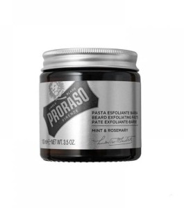 Proraso Beard Exfoliante Paste Mint & Rosemary 100 ml - oczyszczający peeling do skóry pod brodą i zarostem