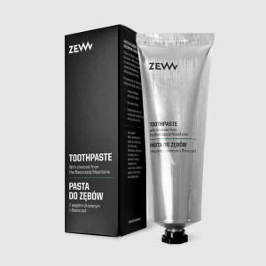 ZEW Pasta do zębów z węglem drzewnym z Bieszczad, 80 ml 