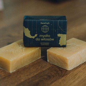 RareCraft mydło do włosów Wyprawa Cortesa 110g