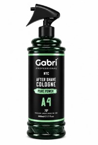 Aftershave Cologne GABRI A4 Pure Power, 500 ml - woda kolońska po goleniu, Aftershave