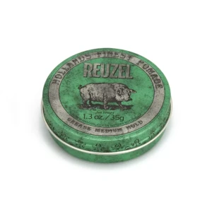 Reuzel Green Medium Hold, 35 G - woskowa pomada do włosów